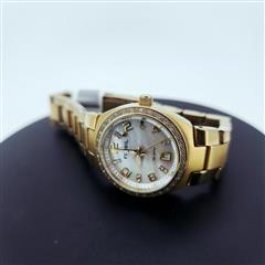 FOSSIL Lady's Wristwatch 110904 GOLD Stainless